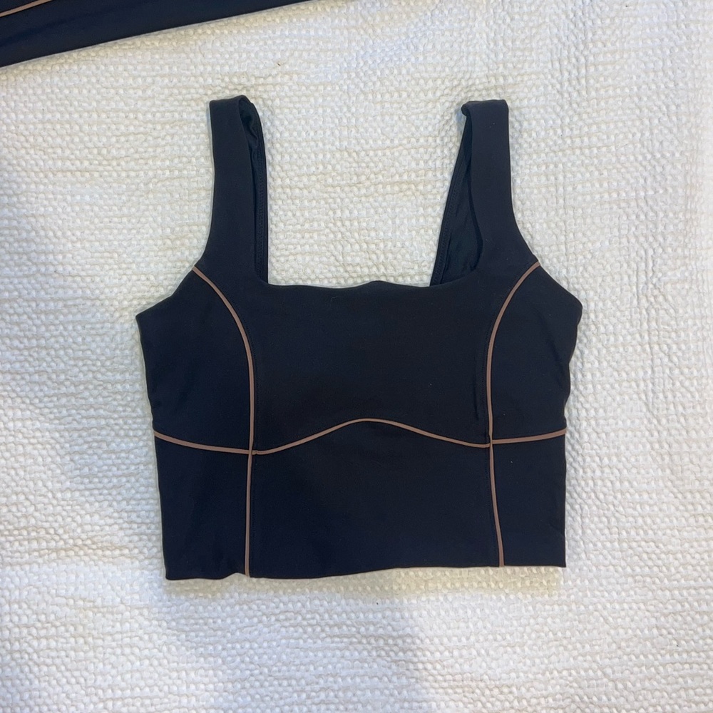 Abercrombie YBB workout top (matching leggings sold separate)